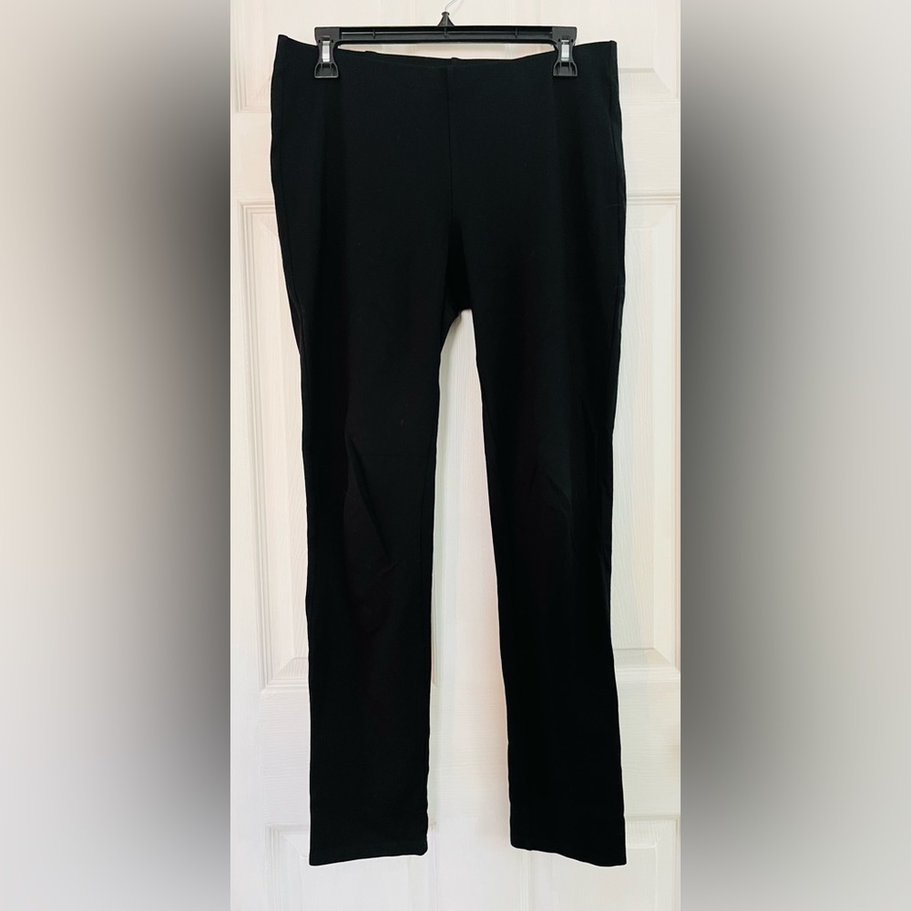 Eileen Fisher Black Leggings Tights Pants Women’s Size Small S Full Length